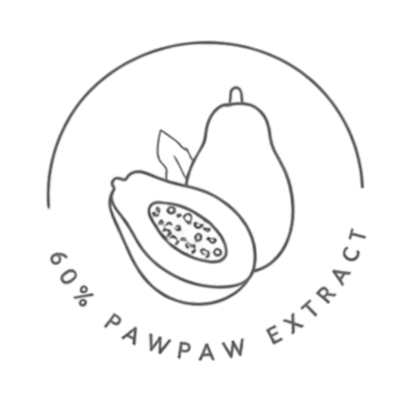 60% Pawpaw Extract Stamp